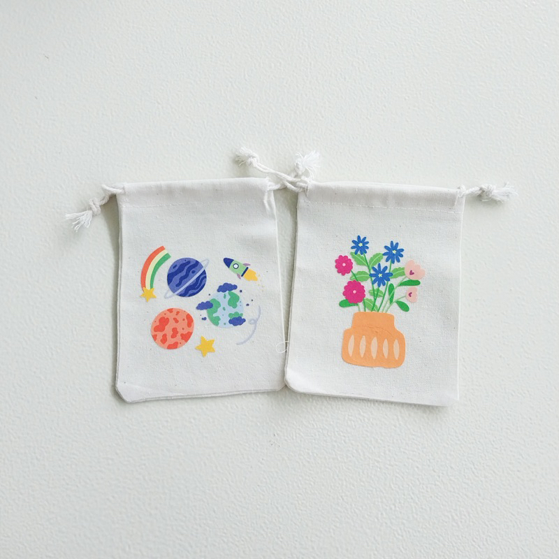 

Kantong mini seri ilustrasi lucu | kantong serbaguna | pouch lebaran