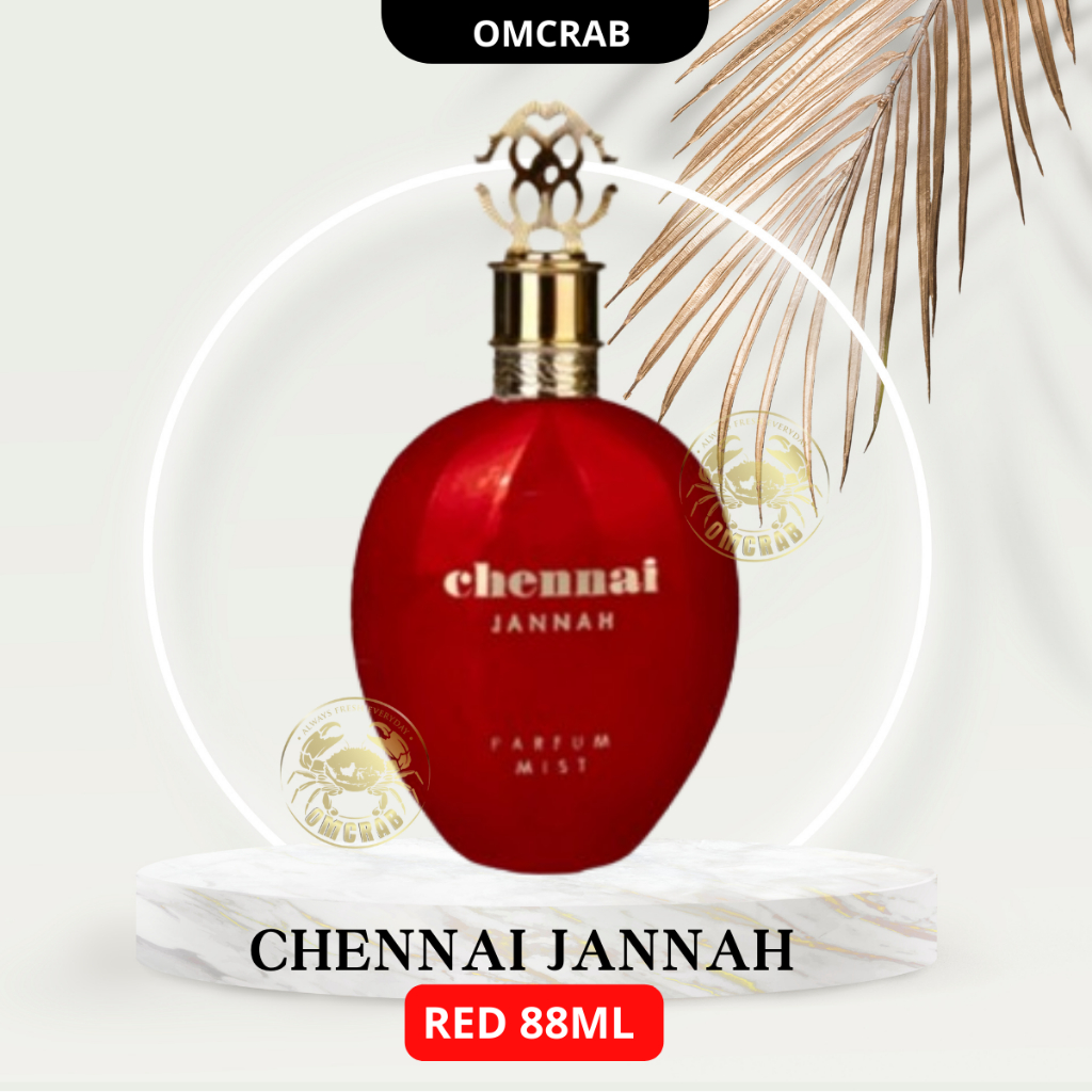 Chennai Parfum Mist Jannah 88ml Red