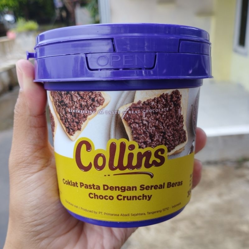

Coklat Collins Crunchy Berat 350gram