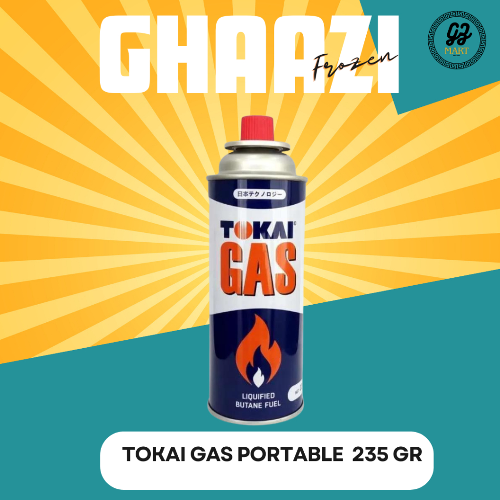 TOKAI GAS PORTABLE 235 GR