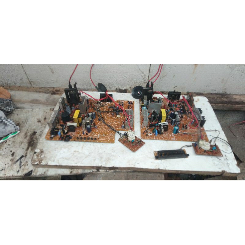 mesin tv LG slim 21 inch