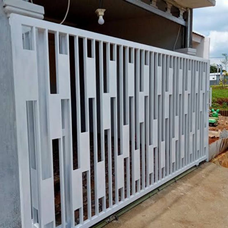 Pintu dorong minimalis