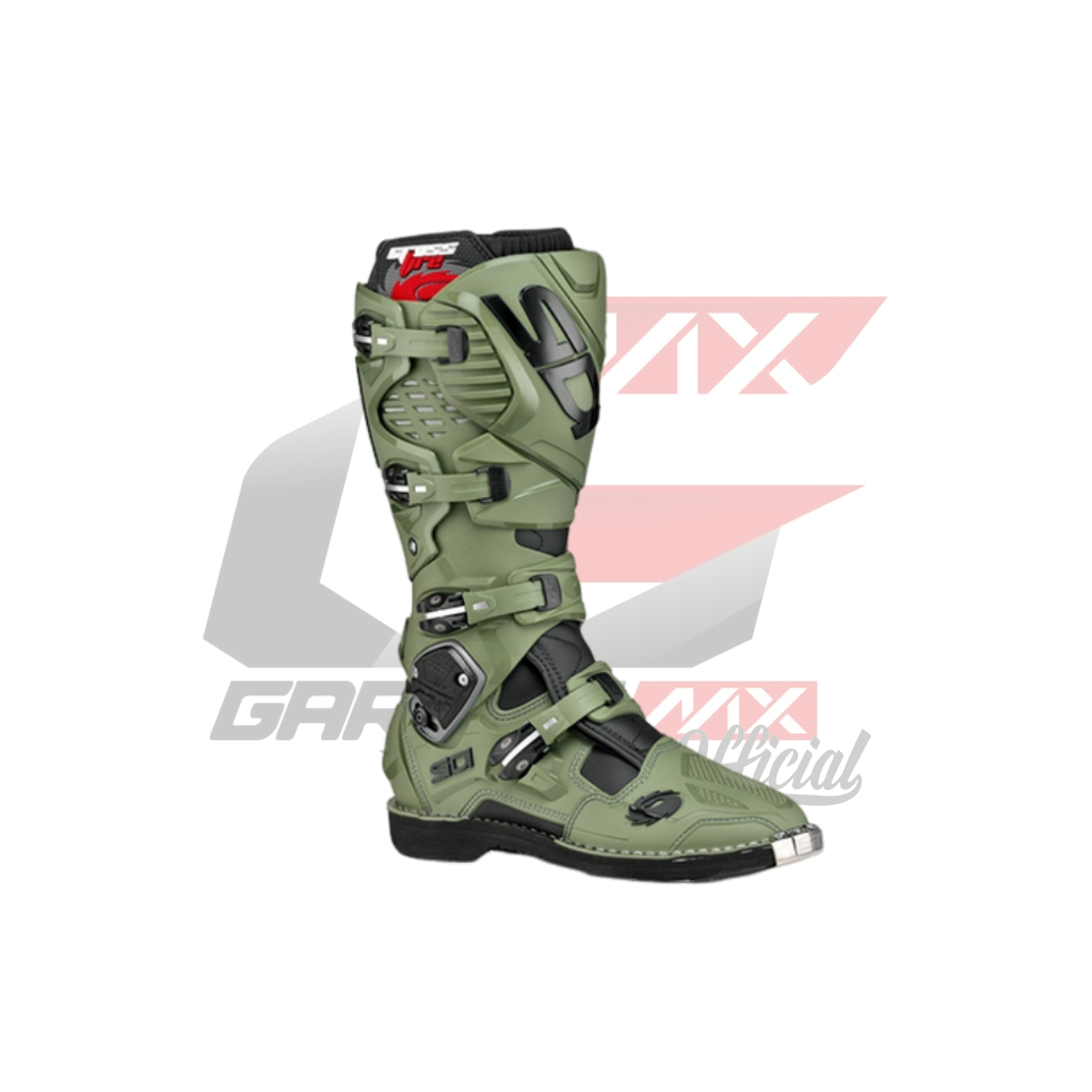 SEPATU SIDI CROSSFIRE 3 MX 2024 - ARMY BLACK