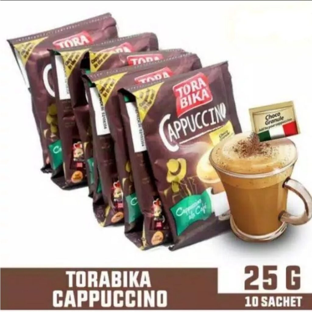 

TORABIKA CAPPUCCINO RENCENG ISI 10SASET