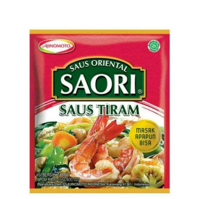 

SAORI SAUS TIRAM 23ML 1SASET