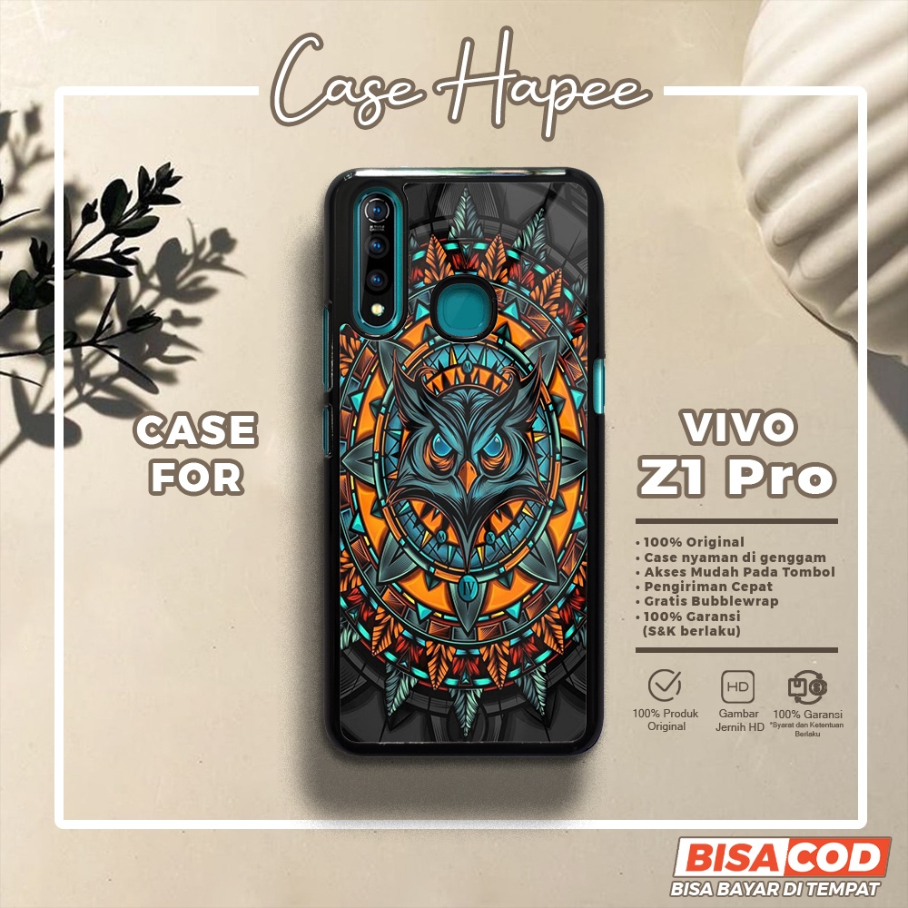 Case Vivo Z1 Pro Casing Vivo Z1 Pro [OWL] Casehapee Case Glossy Case Aesthetic Custom Case Premium S