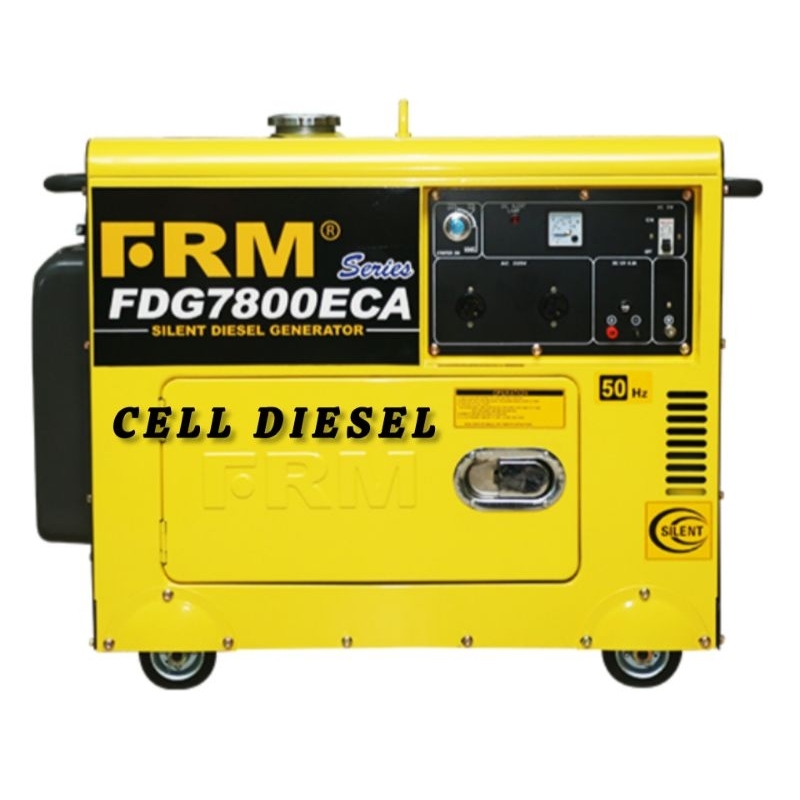 Genset Silent Diesel Genset 5500 Watt Firman FDG7800ECA FDG 7800 ECA