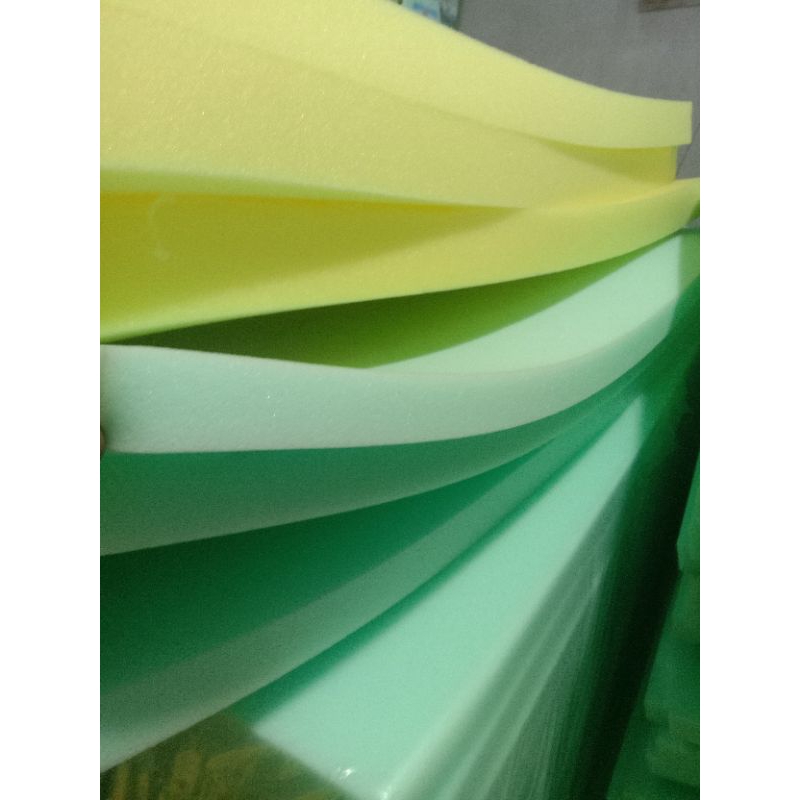 busa lembaran 3cm 100x30x3cm busa kuning