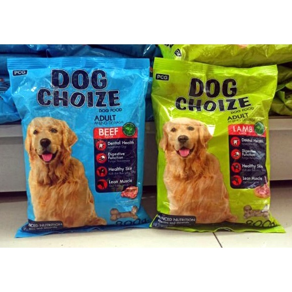 DOG CHOIZE 800GR - Makanan Pakan Anjing Premium Dog Food Adult Beef