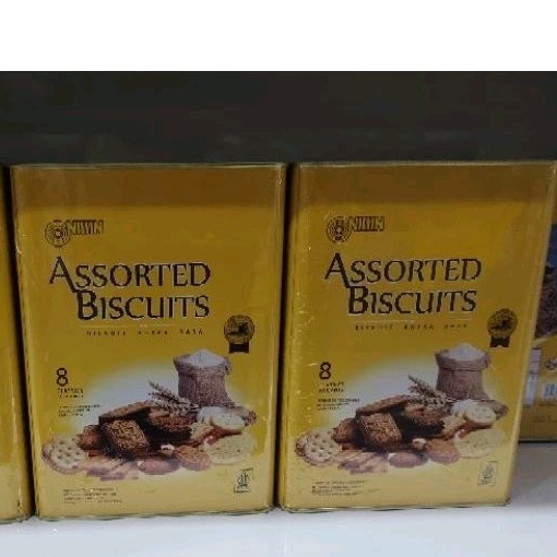 

Nissin Assorted Biscuit Yellow 1100gr Kaleng