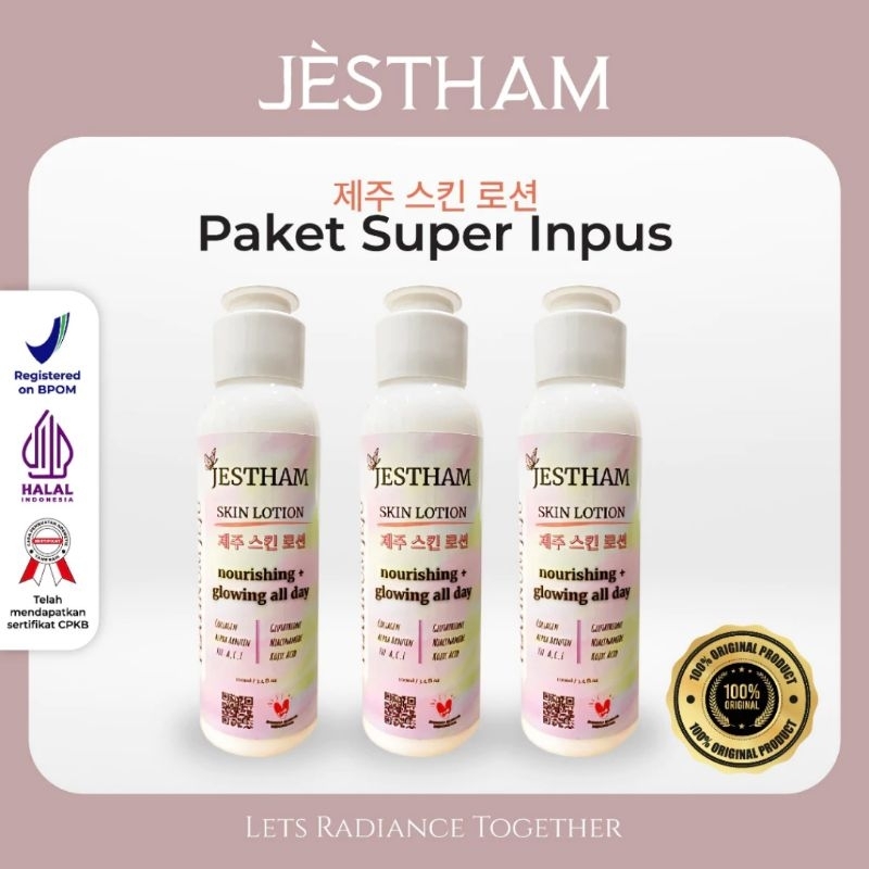 Inpus Skin Lotion Jestham Infus Skin Lotion Jestham