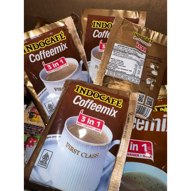 

Kopi Indocafe Coffeemix 3 in 1 Sachet