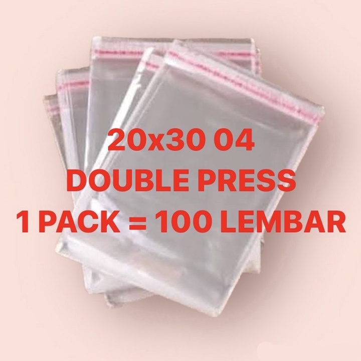 

Promo yang Bikin Tidak Bisa Tidur 2x3 4 1 LEMBAR PLASTIK OPP SEAL BAJU HIJAB