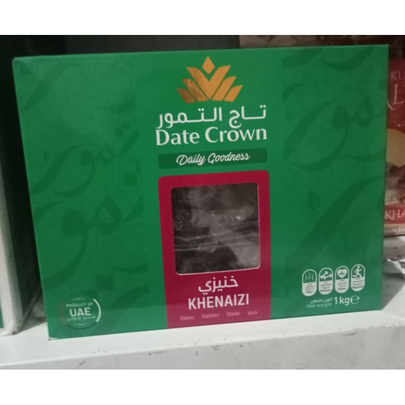 

Kurma Date Crown khenaizi 1 kg