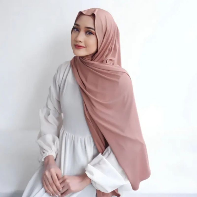 Hijab Pashmina Curve Inner Voal penutup leher jersey