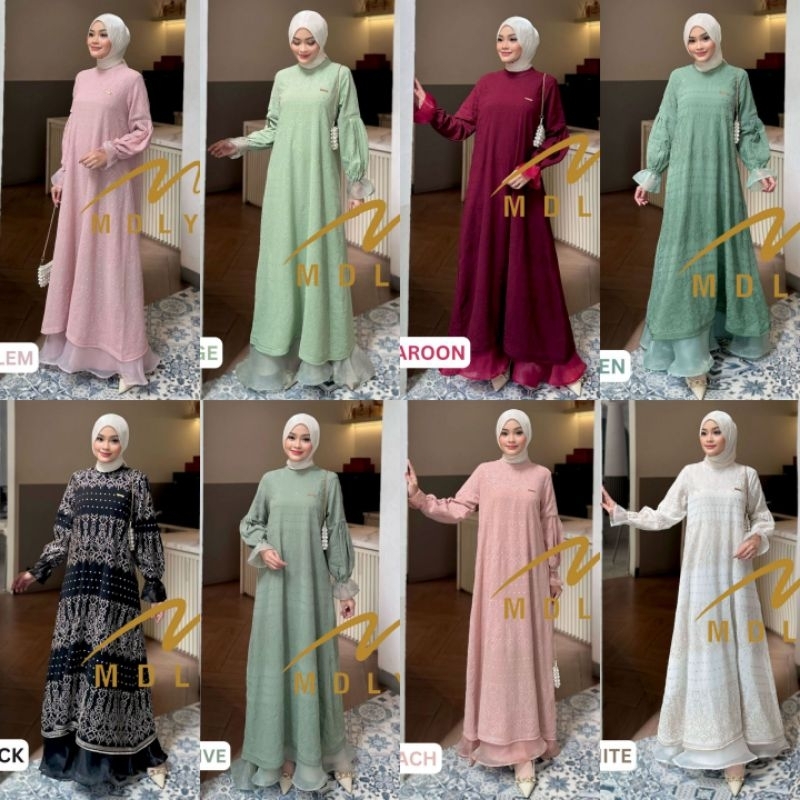 Gamis MDLY Yameena Dress ORIGINAL 1403