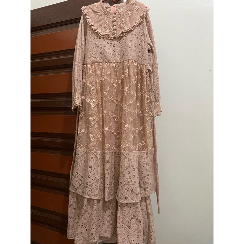 ainayya raya dress size anak 9-10 tahun