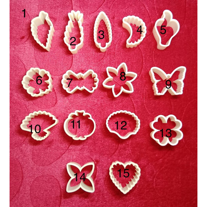 CETAKAN KUE BANGKIT MOTIF / CETAKAN KUE BANGKIT PLASTIK