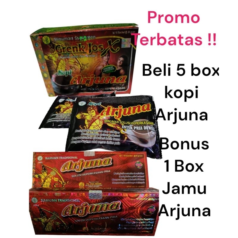 

Kopi jrenk Arjuna BELI 5 GRATIS 1