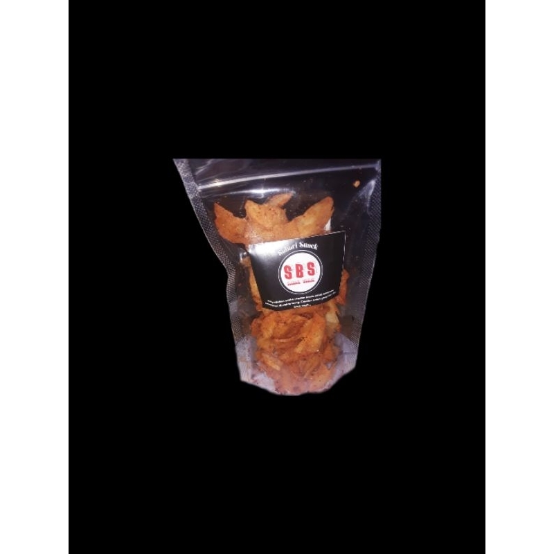 

CEMILAN SNACK KERIPIK SINGKONG ORIGINAL ASIN, PEDAS ASIN, PEDAS DAUNJERUK 100GRAM