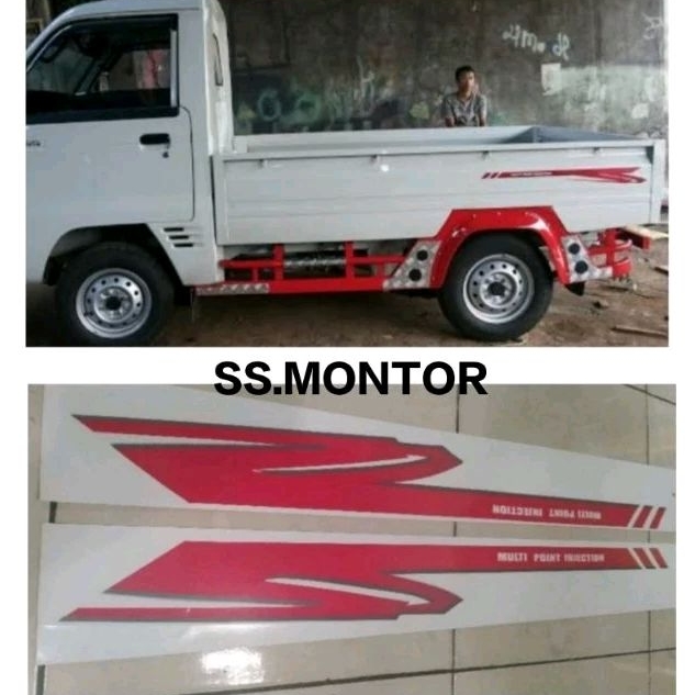 striping stiker lis Mitsubishi  colt t120ss pick up
