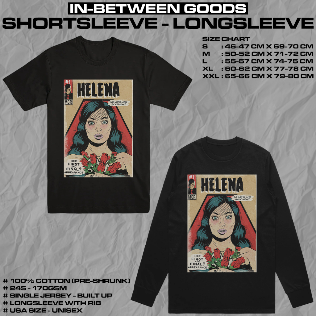MY CHEMICAL ROMANCE - HELENA | T-SHIRT | LONGSLEEVE | BAND MERCH