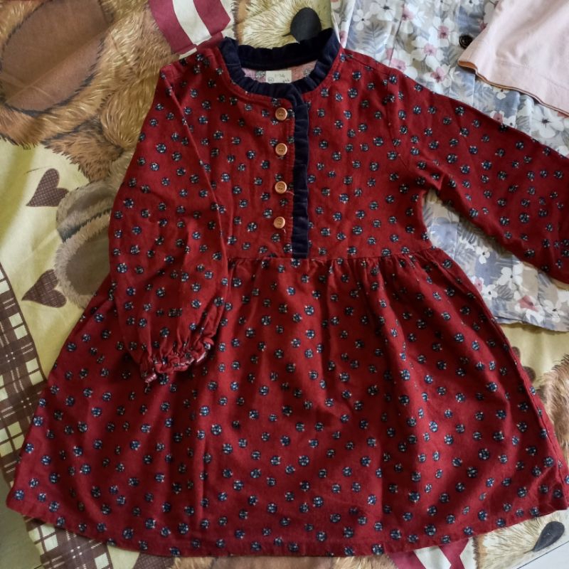 Dress anak vintage preloved