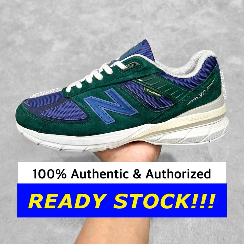 New Balance 990 V5 Aime Green M990AL5 (100% Authentic)