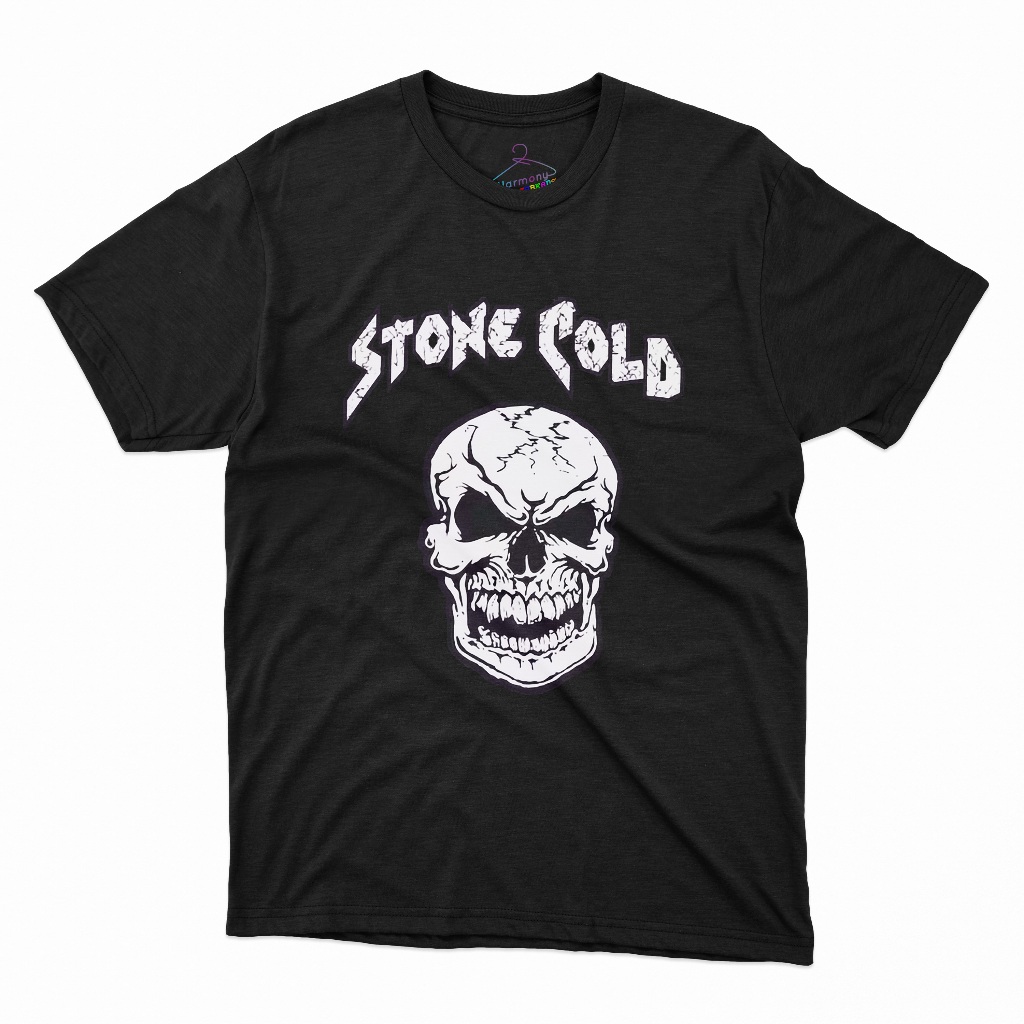 WW082 KAOS WWE KAOS STONE COLD STEVE AUSTIN KAOS DISTRO PREMIUM T-SHIRT