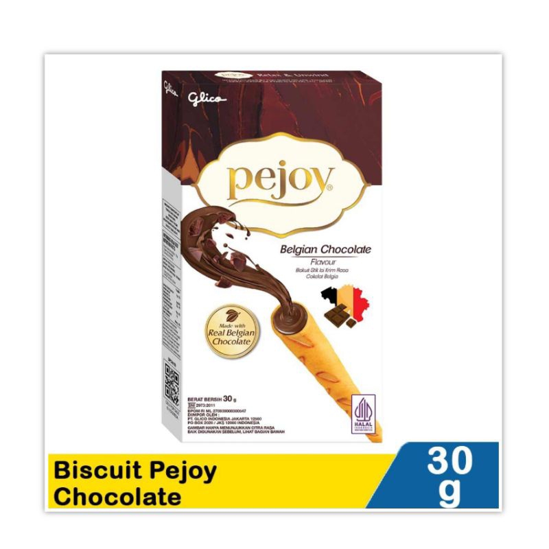 

Pejoy Glico Chocolate 30 gr Biskuit Cemilan