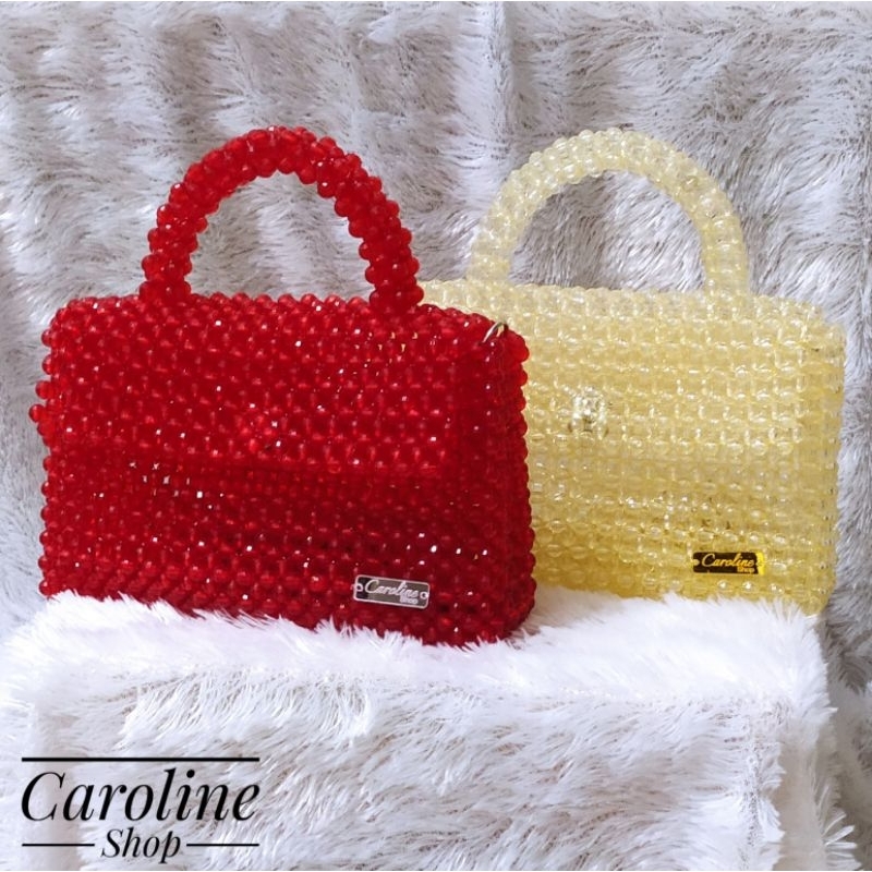 Tas manik-manik - Tas mutiara - Sling Bang - Tas Wanita - Pearl Bag