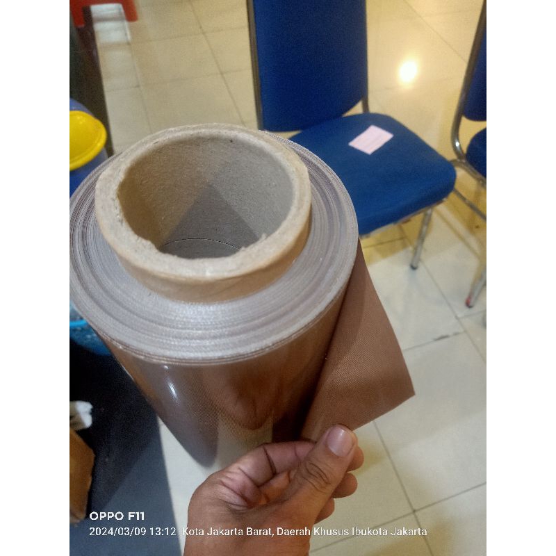 

Kertas Teflon Anti Panas 0,08 x 100cm x 100cm