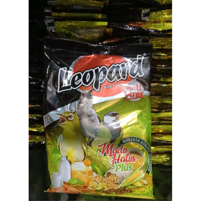 LEOPARD ANTI STRES PAKAN BURUNG LEOPARD MADU HALUS MAKANAN BURUNG CIBLEK BURUNG CITO BURUNG GRLATIK 
