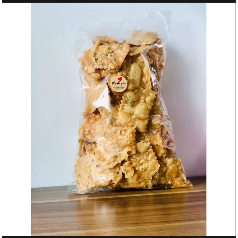 

kripik Bawang gurih renyah 500gr