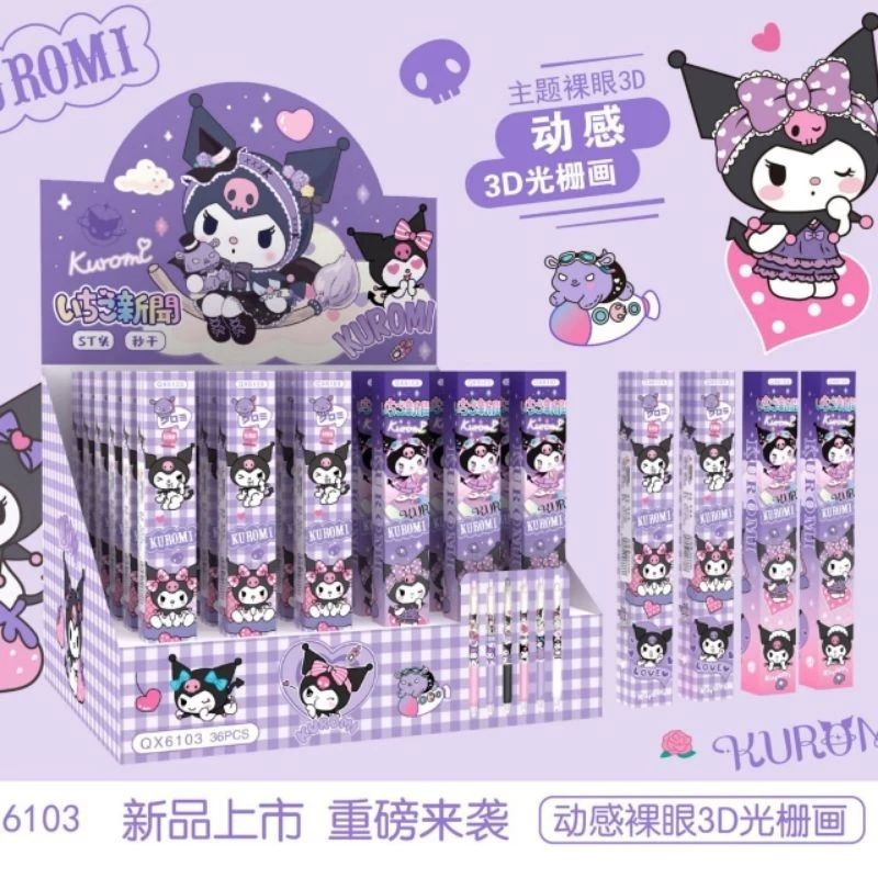 

Pulpen Karakter Gel Pen Blind Box Sanrio Kuromi 0,5mm