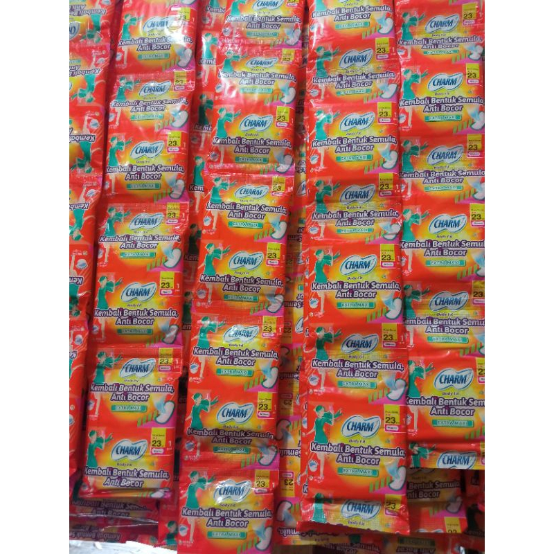 Charm Pembalut Sachet Tanpa Sayap (1 Renceng)