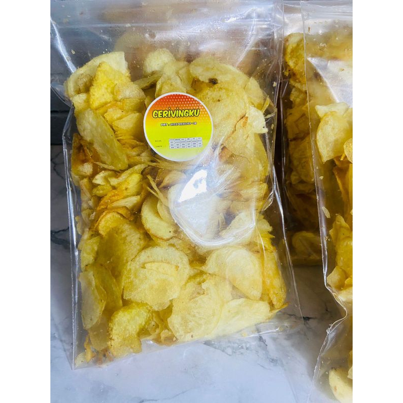 

keripik kentang cerivingku non msg