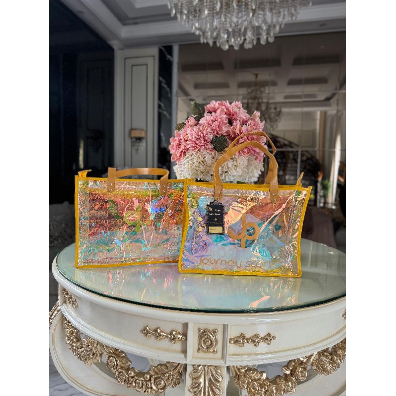 journey totebag hologram rainbow tas jp