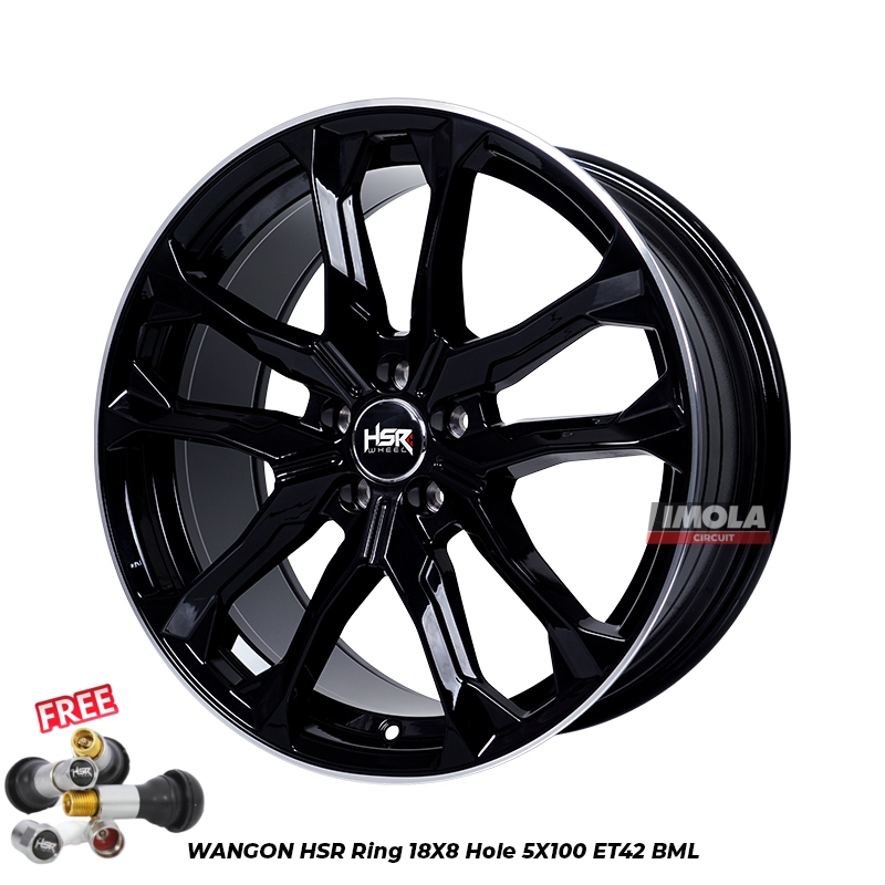 Velg Mobil Ring 18 HSR WANGON Velg R18 Original PCD 5X100 New Veloz Sienta Altis New