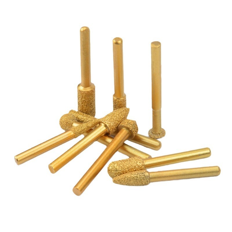 RB Mata Grafir Granit Marmer 6mm Bor Tuner Diamond Ukir Engraving CNC Batu Kaca Keramik Nisan