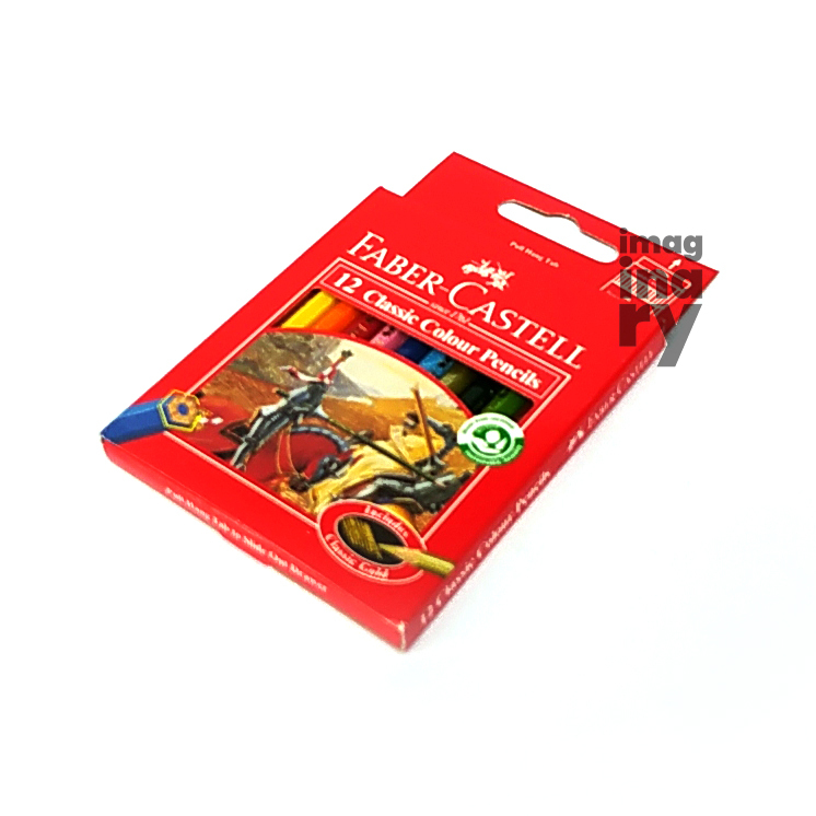 

Pensil Warna Faber Castell Classic Pendek 12 Warna