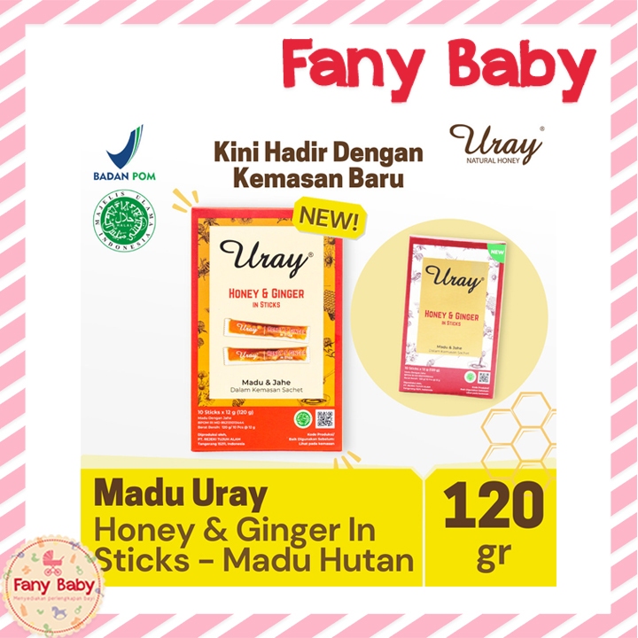 

MADU URAY GINGER STICKS 10'S X 120G