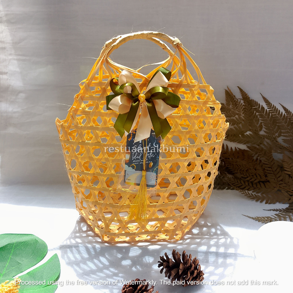 

B109 (Ramadhan Series) Hampers Exclusive Tas Yukensi Baru Pita + Tag Ramadhan l hampers l lebaran l parcel l kado l souvenir l pernikahan l ramadhan l hantaran l hadiah