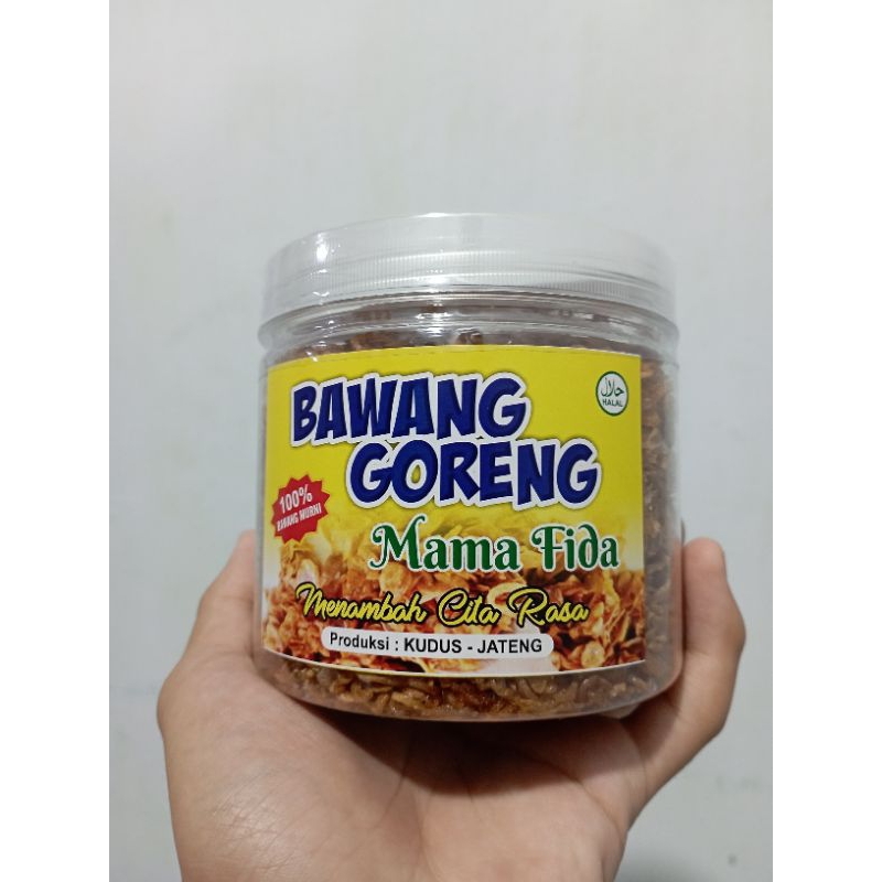 

Bawang goreng renyah dan krispi dari 100% bawang merah.150gr