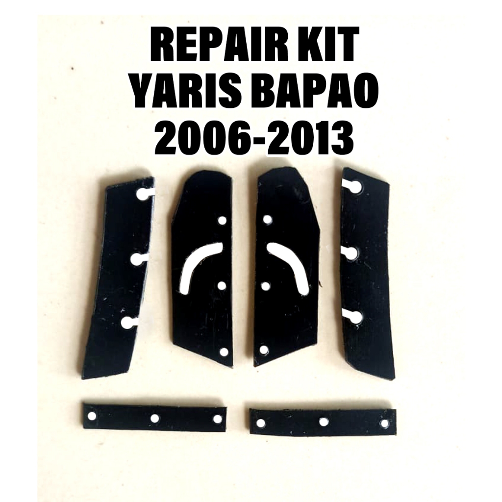 dudukan kisi kisi ac / Kit Grill  Yaris 2006-2013 ( Yaris Bapao) HITAM