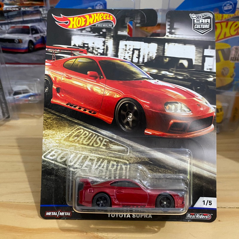 Hotwheels Toyota Supra Merah Boulevard