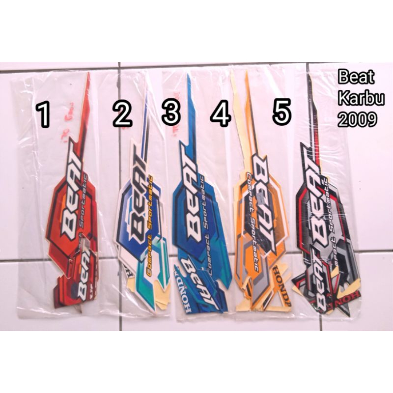 Striping standar BEAT KARBU thn.2008/09