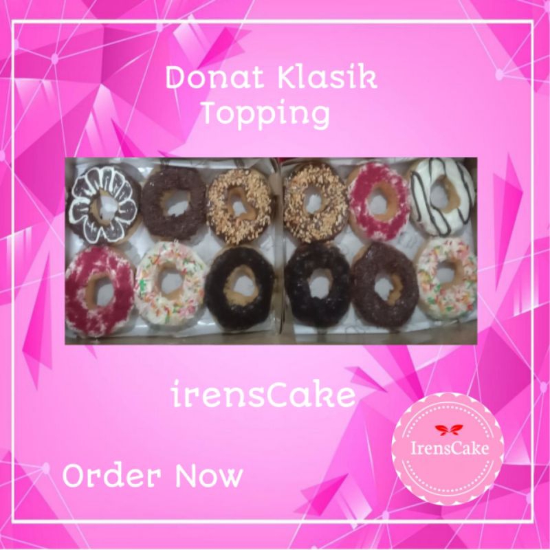 

Donat topping 12pcs