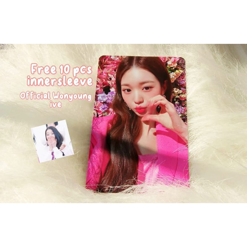 Photocard official Wonyoung