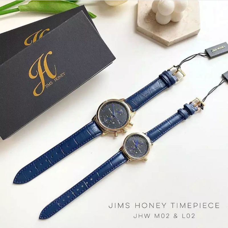 JHW 05 JIMS HONEY | JAM TANGAN COWOK CEWEK | JAM TANGAN COUPLE